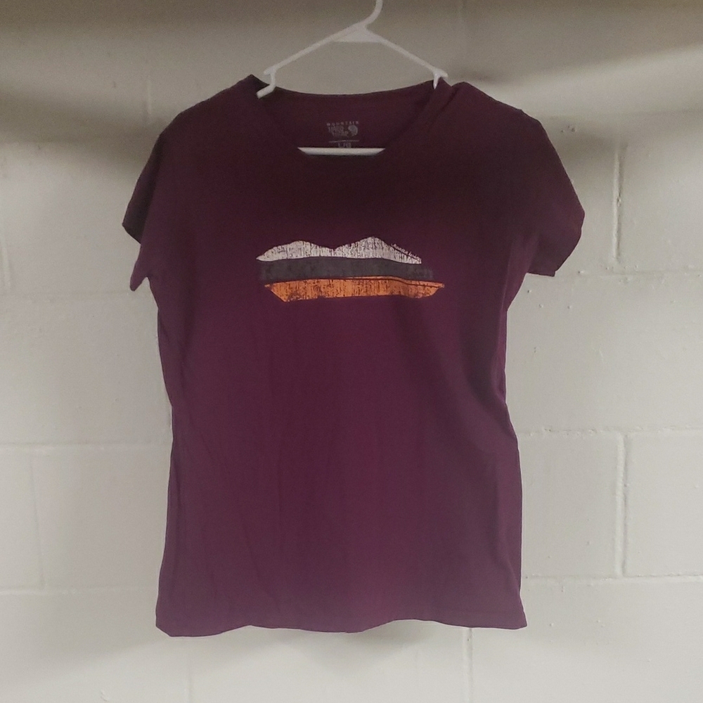 Red Fitted Polo Short Sleeve T-Shirt